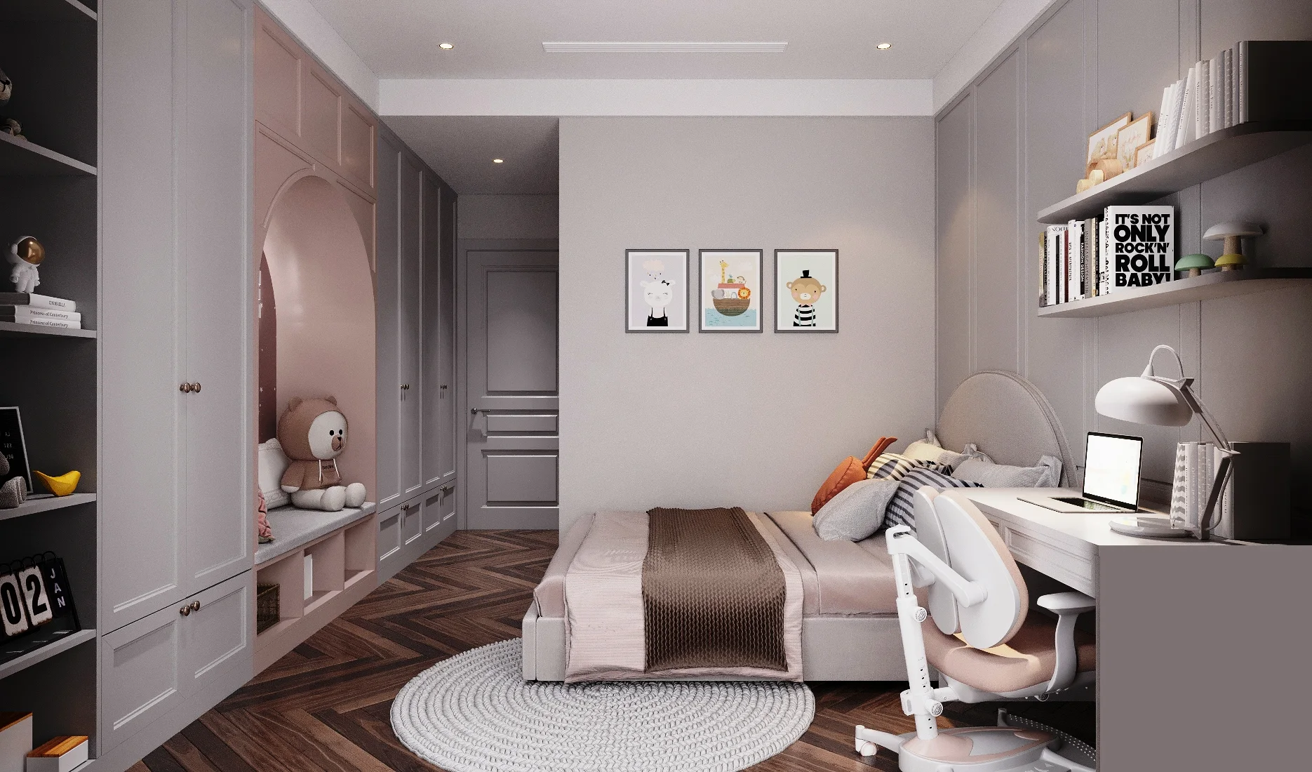 Đón ánh sáng tự nhiên
và giữ thẳng lưng